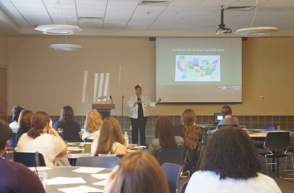 Dr. Ebony Carter Speaks on Group Prenatal Care at Quarterly Coalition Meeting